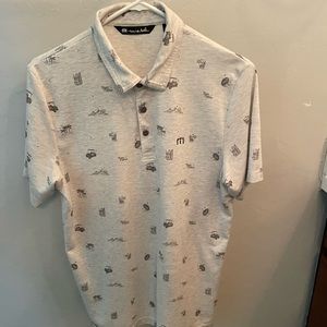 Light grey Travis Mathew medium polo